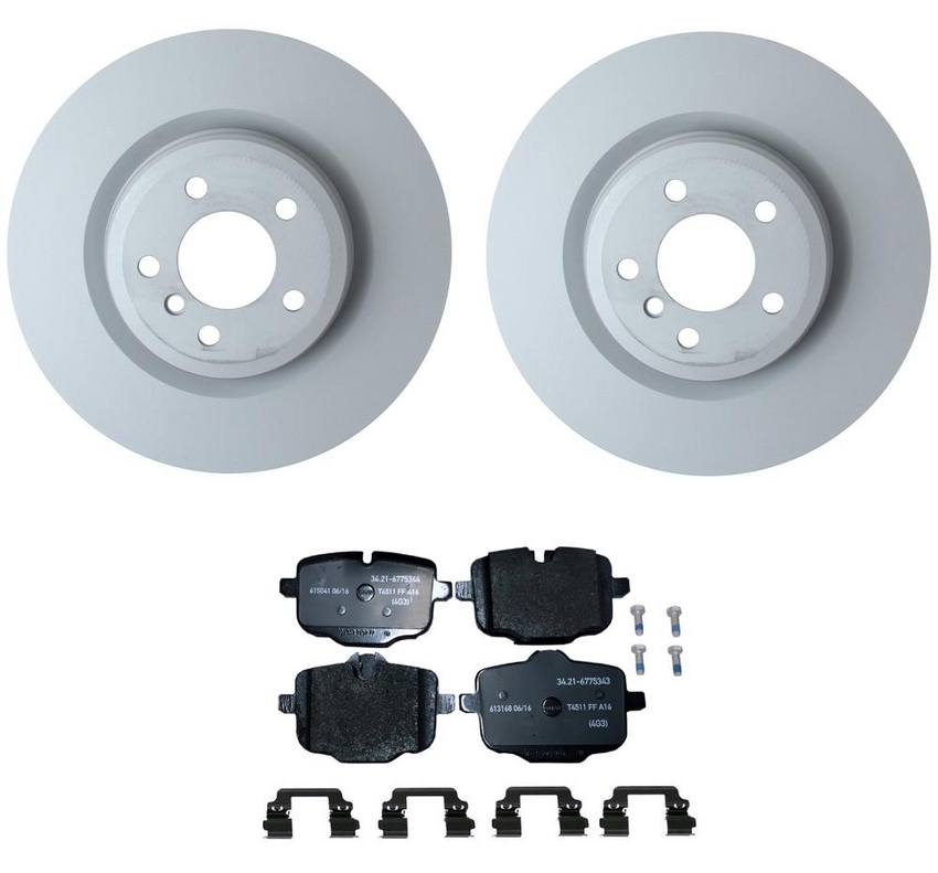 BMW Brake Kit - Pads and Rotors Rear (370mm)